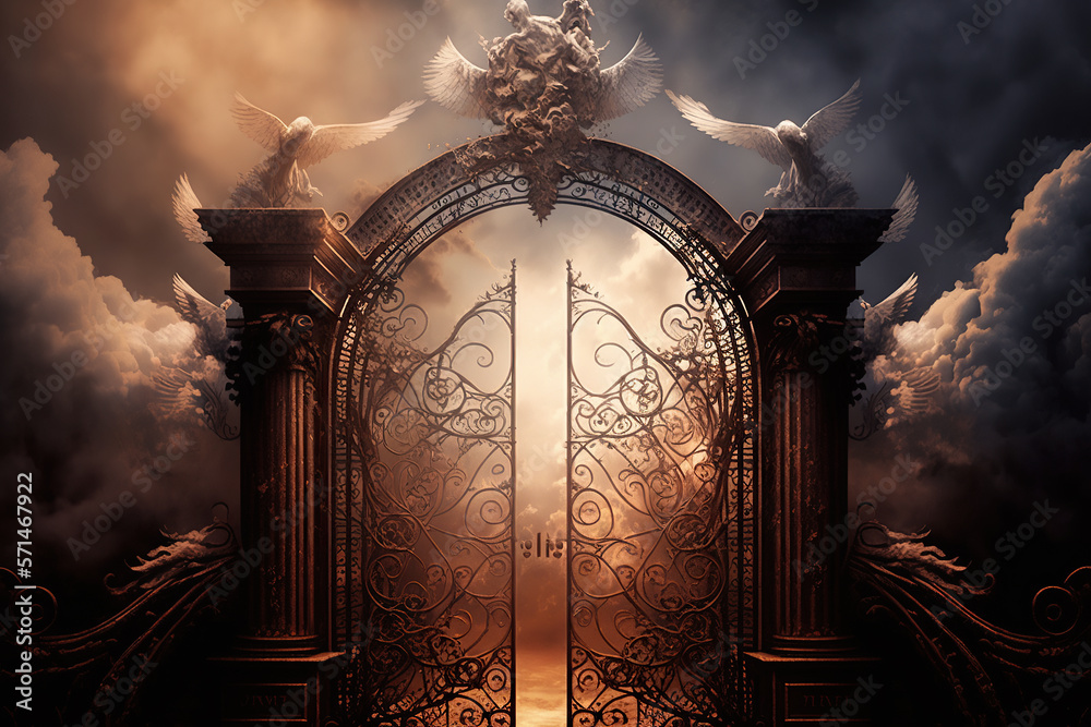 Tor zum Himmel, Himmelstor, Gate to heaven, gate to heaven foto de ...