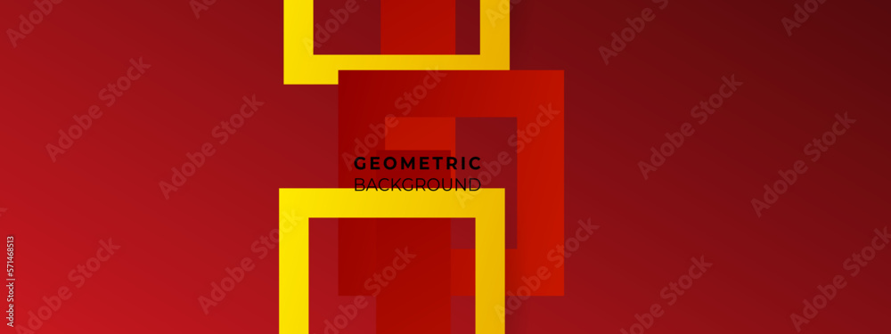 Top view of red yellow stripes templates for background. Geometry background. Top view of red yellow stripes templates for background. Geometry background.