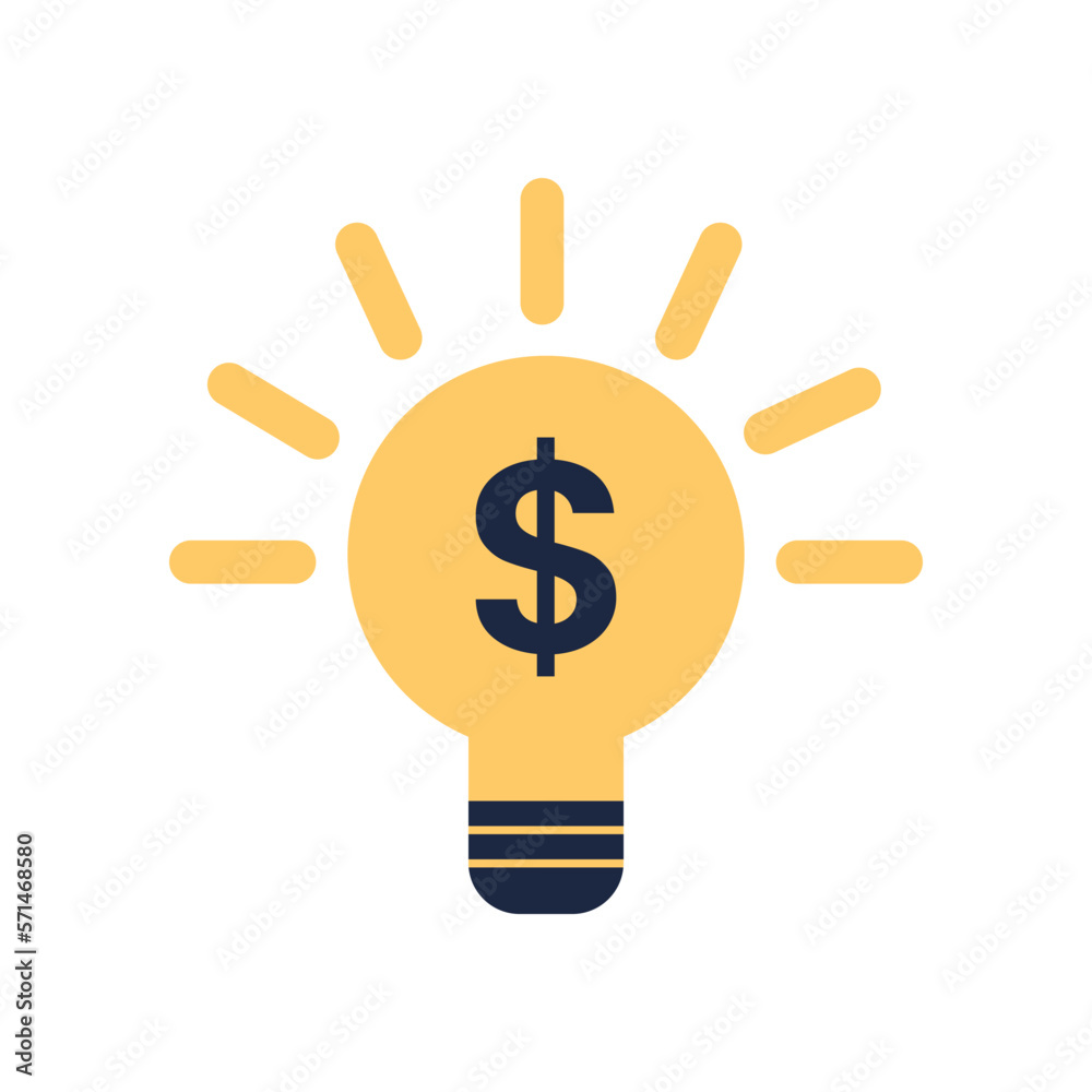 isolate light bulb idea icon symbol isolate light bulb idea icon symbol