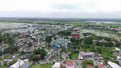 FIMI Drone Camera Al Munawwar Grand Mosque  Pinrang Regency