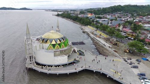 FIMI Drone Camera - Floating Mosque B. J. Habibie City of Parepare photo