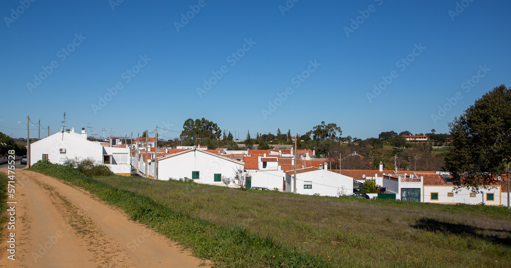 Landscape of the Vila Azeda village - Portugal