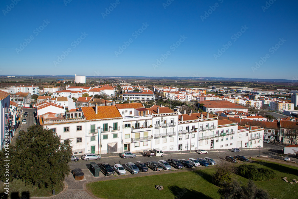 Landscape on a street in Beja city - Portugal Landscape on a street in Beja city - Portugal