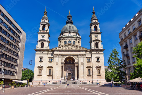 St. Stephen's Basilica is a Roman Catholic basilica in Budapest, Hungary. It is named in honour of Stephen, the first King of Hungary