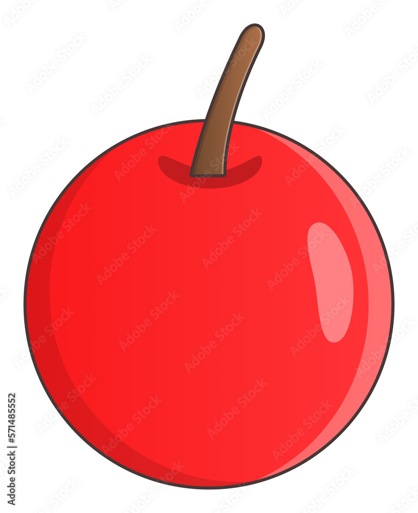 cherry fruit object sticker cherry fruit object sticker