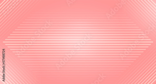 Pink delicate background with geometric shapes made of lines. Backdrop for banners, posters and businesses, flyers and advertisements, postcards or for websites. Vector illustration