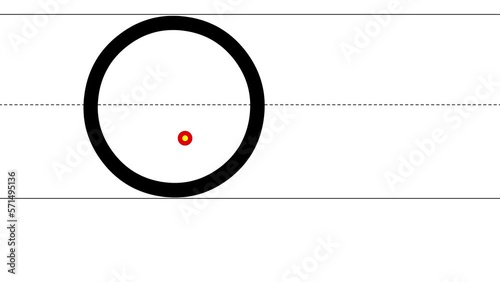 How to write uppercase and lowercase letter Q. Animated tutorial for learning writing English alphabet. Indication of sequence, direction of movement. Tracing letters for children on white background