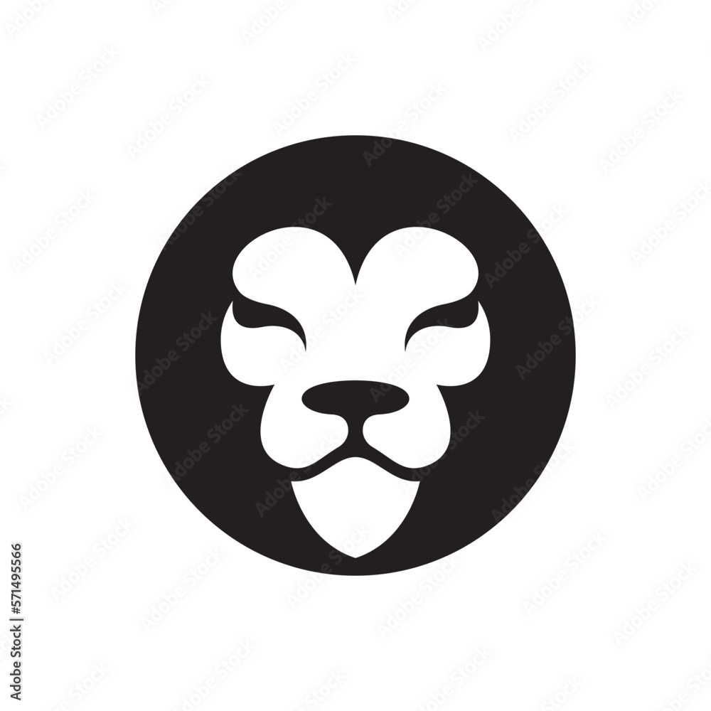 Lion head logo images illustration Lion head logo images illustration