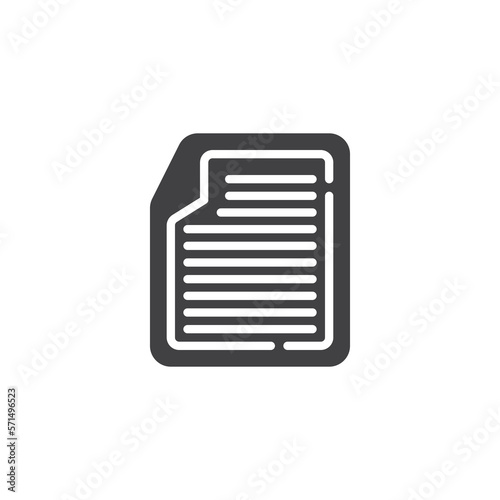 Automotive Floor Mat vector icon © alekseyvanin