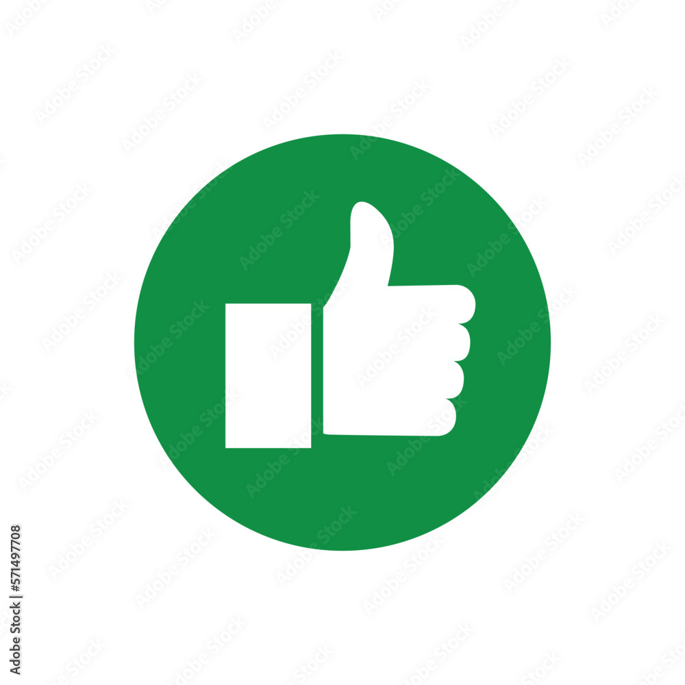 thumb up - thumb down icon vector design template in white background thumb up - thumb down icon vector design template in white background