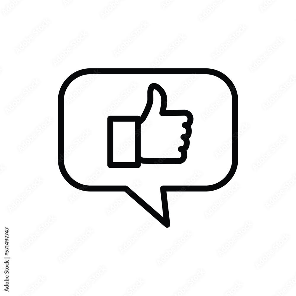 thumb up - thumb down icon vector design template in white background thumb up - thumb down icon vector design template in white background