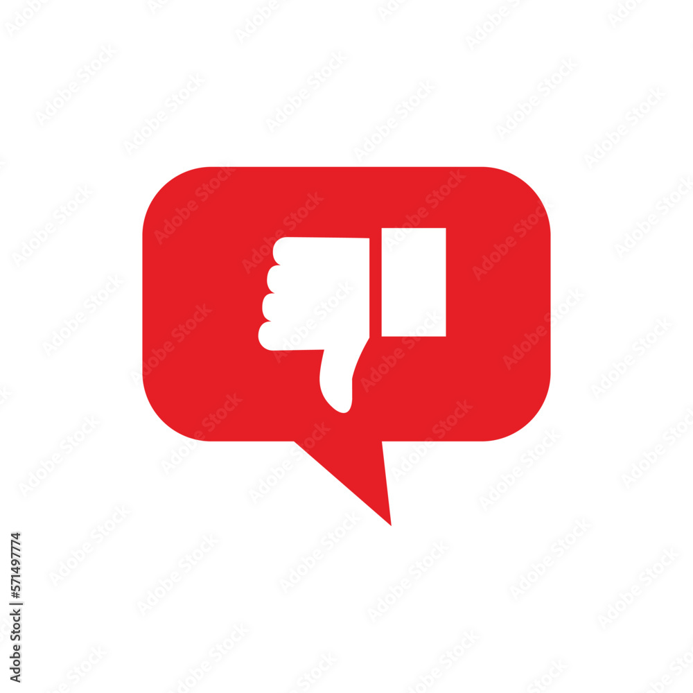 thumb up - thumb down icon vector design template in white background thumb up - thumb down icon vector design template in white background
