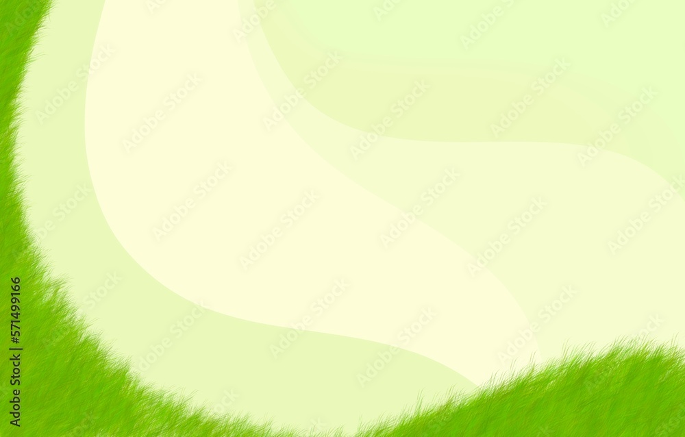 Obraz premium green grass background illustration