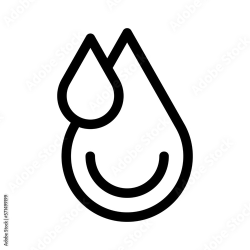 Showcase the beauty and elegance of your design with this stunning Black and White dewdrop Icon. Perfect for graphic designs, logos, mobile apps, posters and more. 
