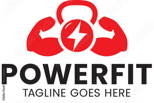 Powerfit Gym Logo