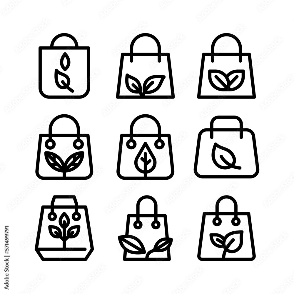 Showcase the beauty and elegance of your design with this stunning Black and White eco bag Icon. Perfect for graphic designs, logos, mobile apps, posters and more. 
