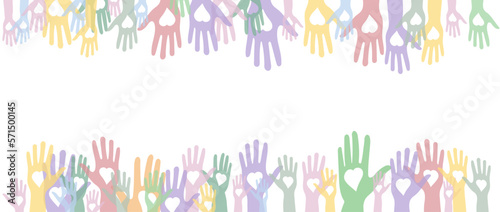 National volunteering banner, national volunteering month.