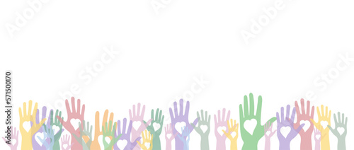 National volunteering banner, national volunteering month.