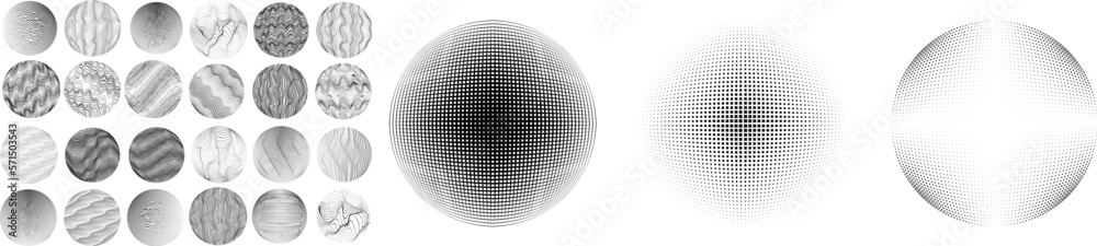 Set of spheres . Lines constructed transparent sphere .Vector .Technology sphere Logo . Design element for posters, social media, templates, flyers, brochures . Abstract trendy transparent circles Set of spheres . Lines constructed transparent sphere .Vector .Technology sphere Logo . Design element for posters, social media, templates, flyers, brochures . Abstract trendy transparent circles