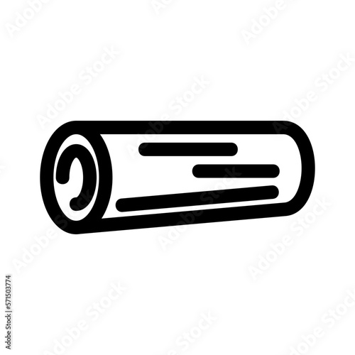 Showcase the beauty and elegance of your design with this stunning Black and White log Icon. Perfect for graphic designs, logos, mobile apps, posters and more. 
