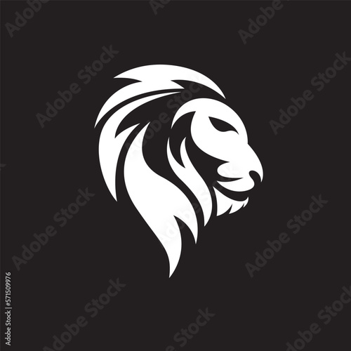 Wallpaper Mural Lion head logo images illustration Torontodigital.ca