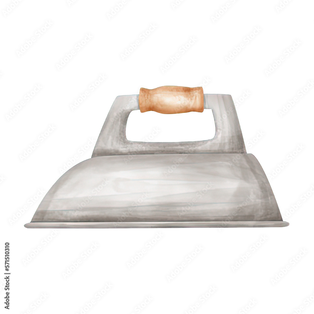 iron watercolor Stock Illustration Adobe Stock