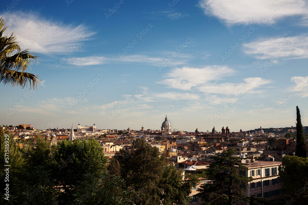 panorama of rome