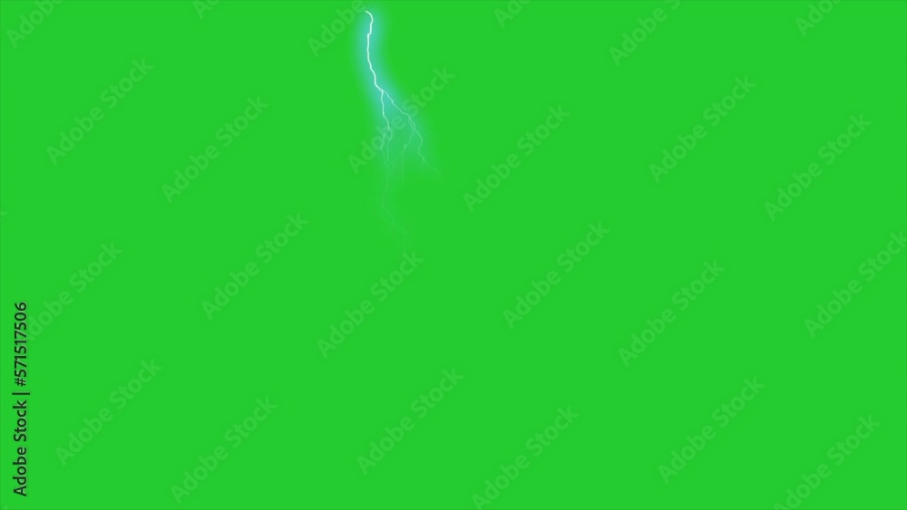 Thunderbolts Loop Animation Of Realistic .Realistic Lightning Strikes