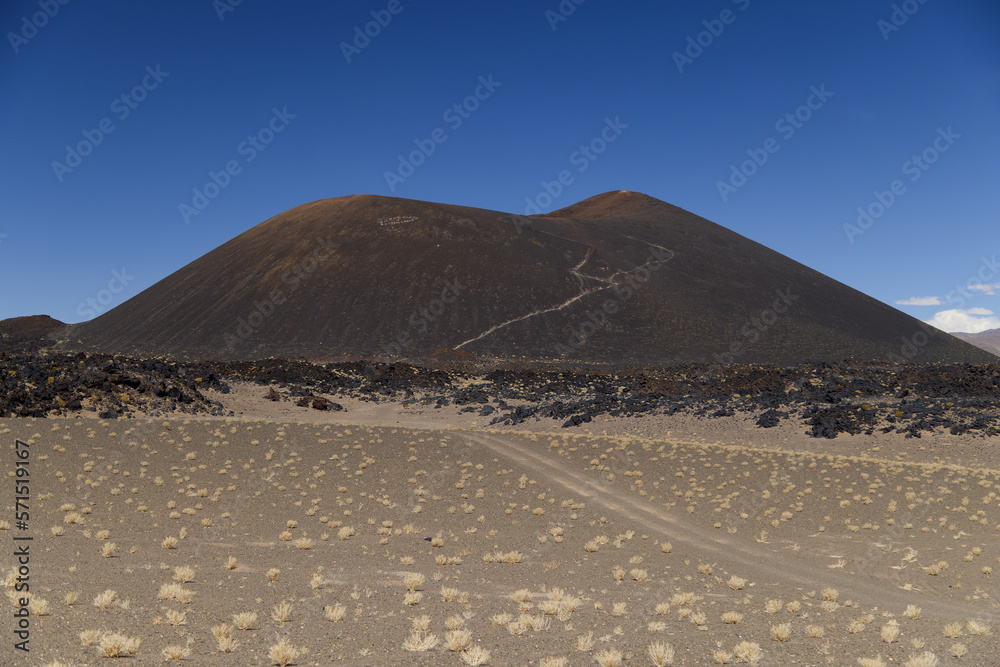 View of the Alumbrera Volcano, Argentina