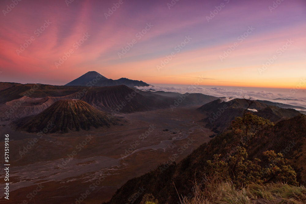 Sunset at mount bromo - Indonesia - Java
