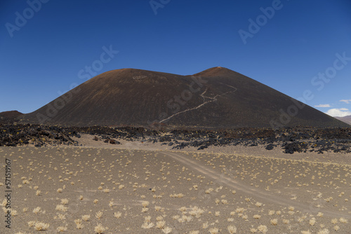 View of the Alumbrera Volcano  Argentina