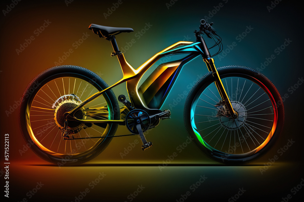 Fototapeta premium E-Mobilität, ki generated