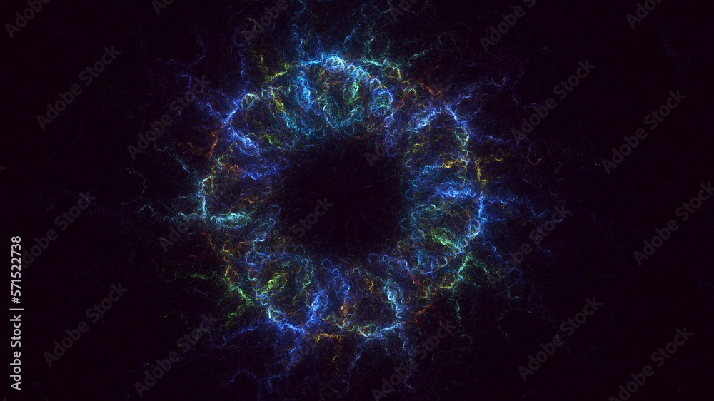 3D rendering abstract circle light background 3D rendering abstract circle light background