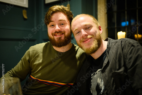 portrait of two brothers