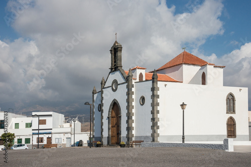 Ermita de Nuestra Señora de Las Mercedes en la Punta de Abona en la costa sur de la isla de Tenerife