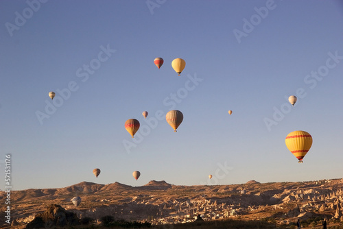 Cappadocia hot air balloon trip, Turkey