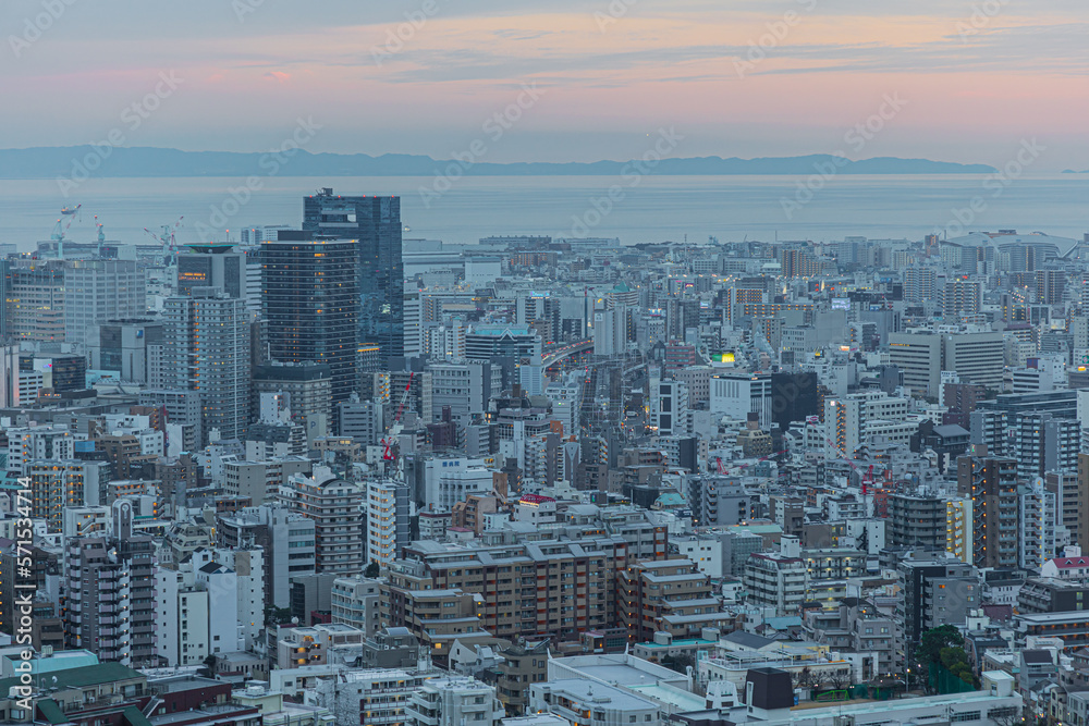 Naklejka premium 都市景観