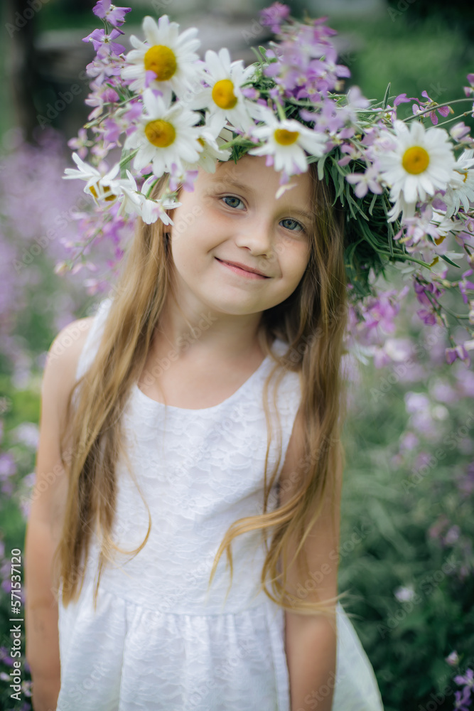 little girl with flowers little girl with flowers