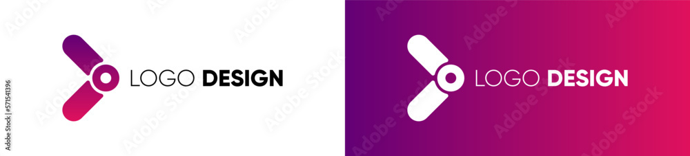 Vector design elements for your company logo, abstract gradient color icon. Modern logotype, business corporate template. Vector design elements for your company logo, abstract gradient color icon. Modern logotype, business corporate template.
