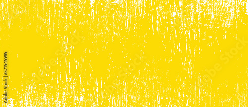 Yellow brush background. Yellow ink splash on backdrop. Brush stroke background for wallpaper, paint splatter template, dirt banner, watercolor design, dirty texture. Trendy brush background, vector