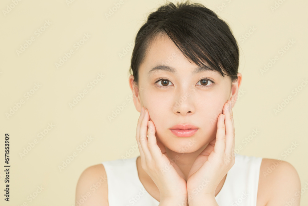 若い女性のビューティーイメージ 若い女性のビューティーイメージ