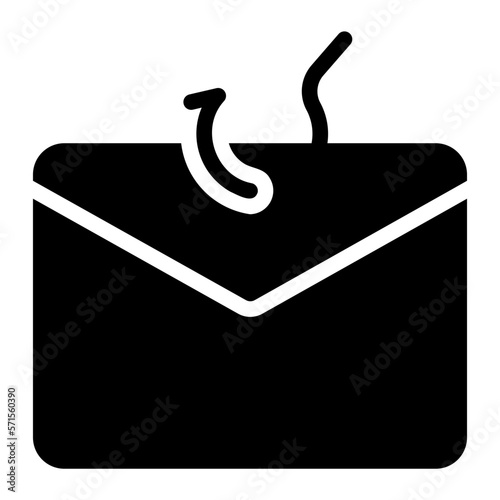 clickbait glyph icon