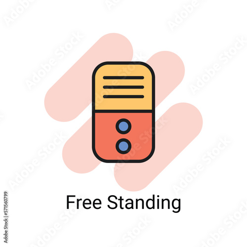 Icons design stock illustration.