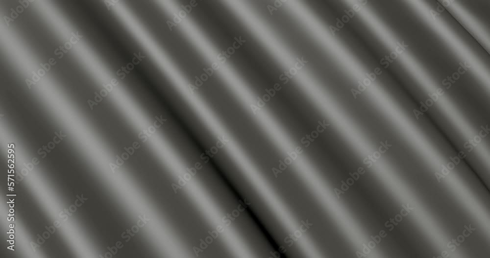 Grey wavy fabric in motion. The background of the canvas is flowing with waves. Grey wavy fabric in motion. The background of the canvas is flowing with waves.