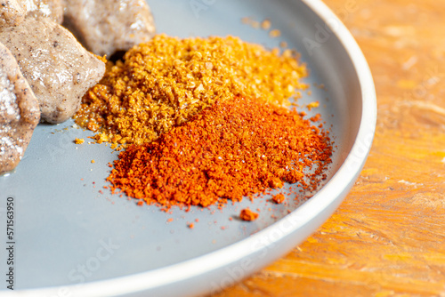 pepper spices in a bowl