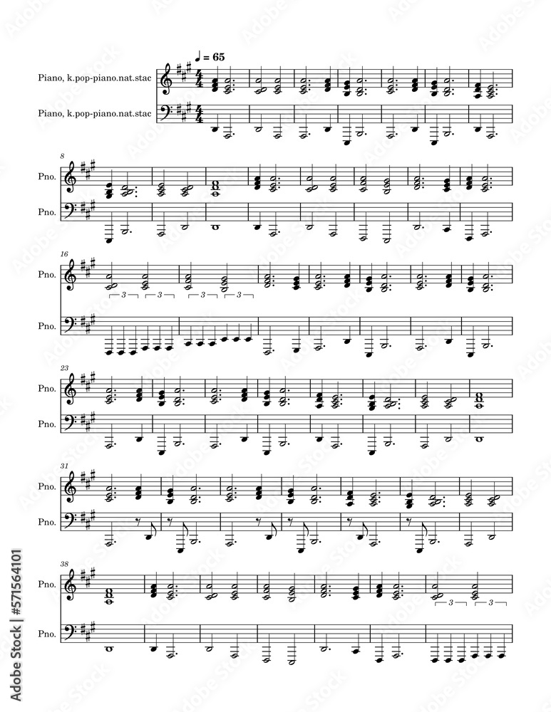 score for piano relaxing music score for piano relaxing music