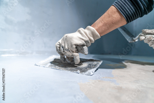 Canvastavla waterproofing of the bathroom floor in a new building
