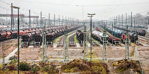 Rangierbahnhof Karlsruhe photo