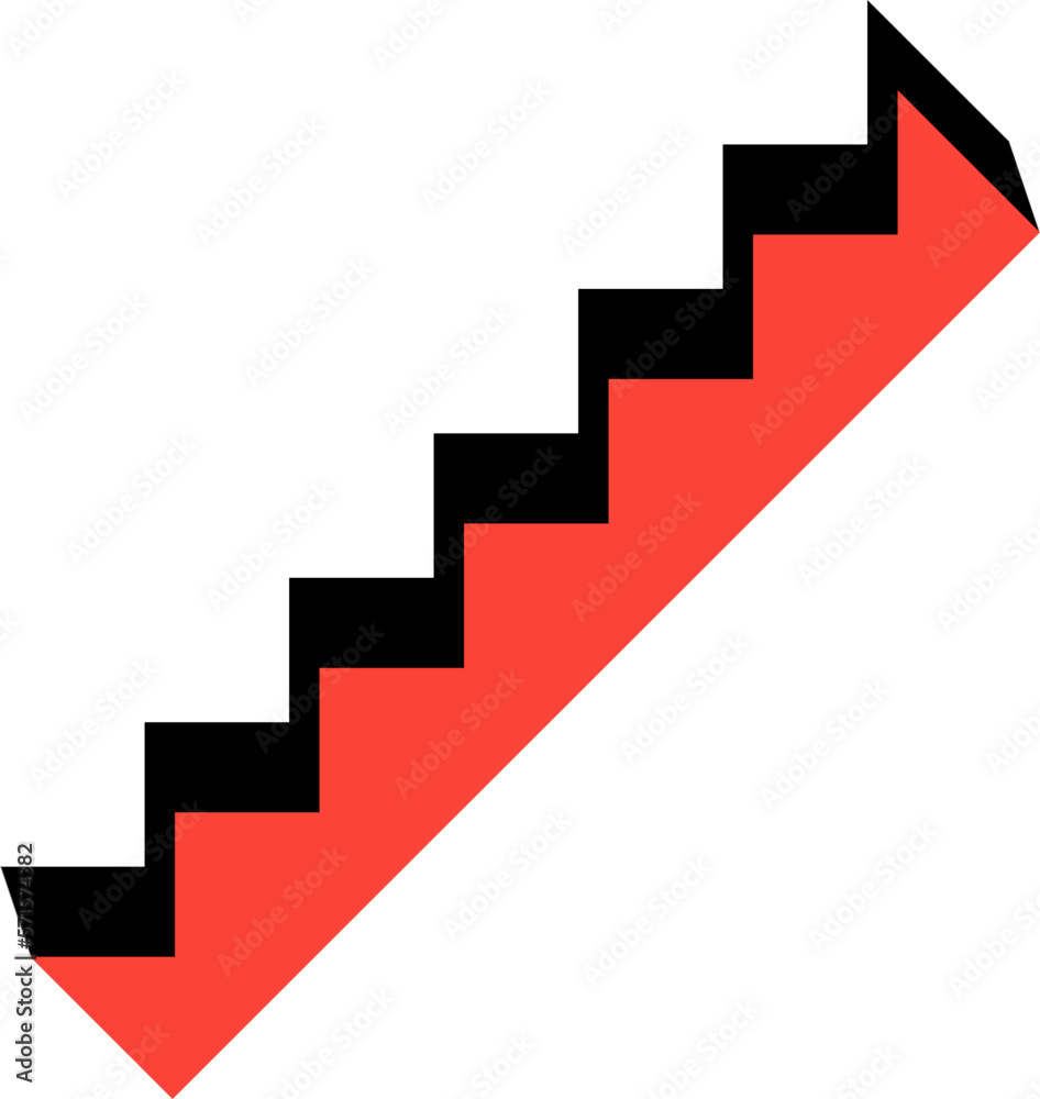 Retro Geometric Shape Vector