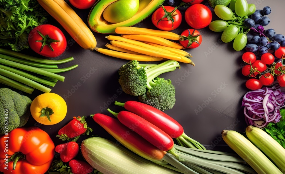 Healthy Food Selection with rich fiber sources vegan food for cooking